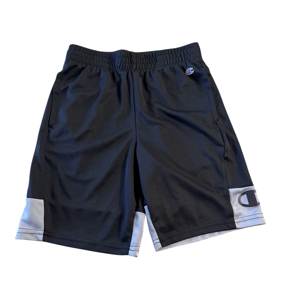 Champion | Kids Bottoms Shorts Black and Gray Boys 10/12 Athletic Trainers Sport